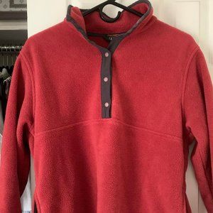 Red/Pink L.L. Bean Fleece